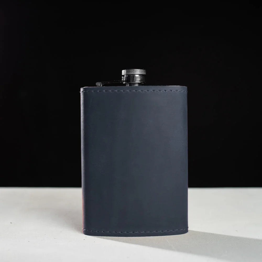 Flask | Matte Leather