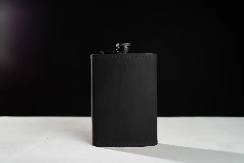 Flask | Matte Leather
