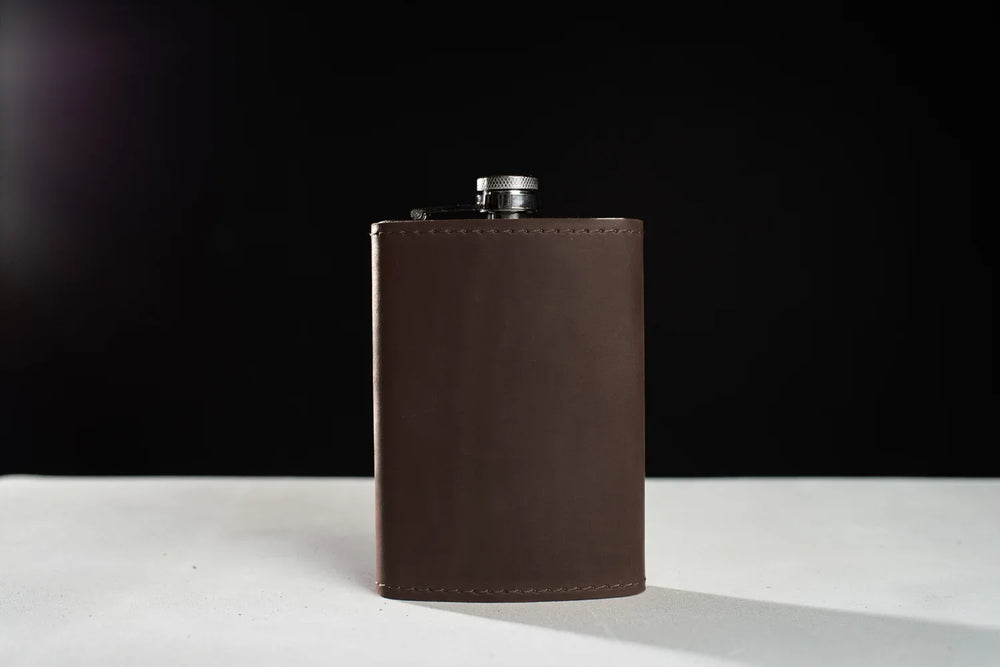 Flask | Matte Leather