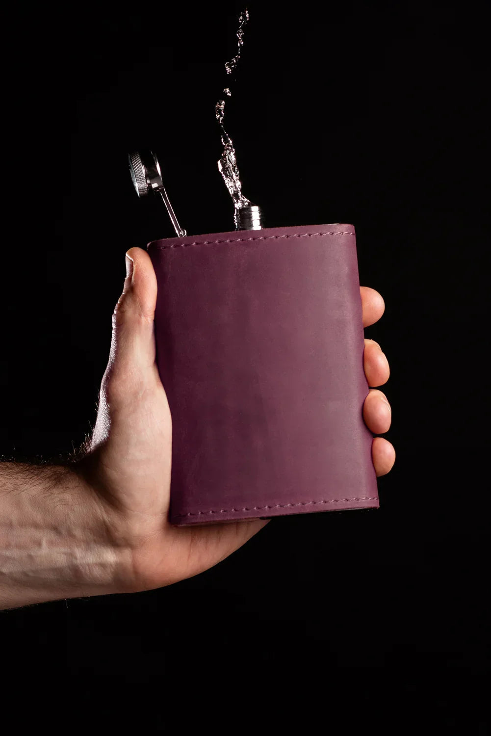 Flask | Matte Leather