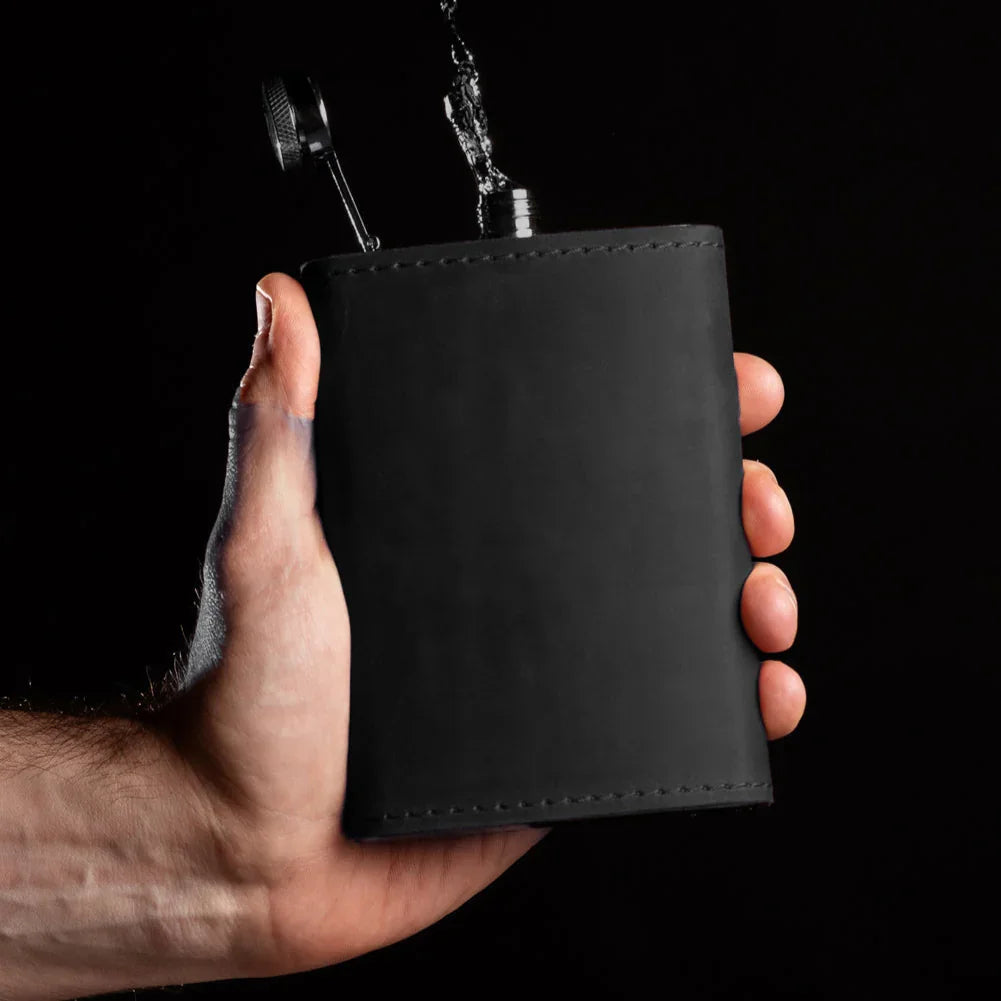 Flask | Matte Leather