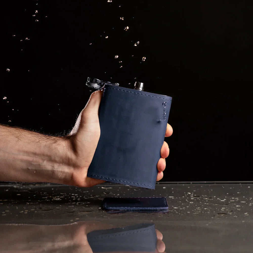 Flask | Matte Leather