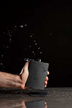 Flask | Matte Leather