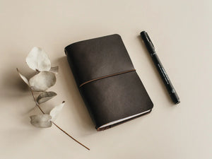 Refillable Leather Cover for Journals & Notebooks – A5, A6