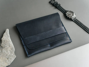 Leather Watch Travel Pouch – Distressed Finish | Sentinel