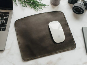 Sleek Leather Mousepad for Office or Home Use