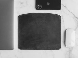 Crazy Horse Leather Mousepad – Matte & Durable