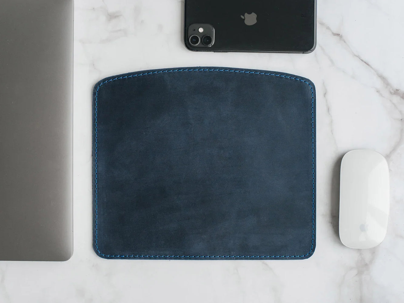 Crazy Horse Leather Mousepad – Matte & Durable