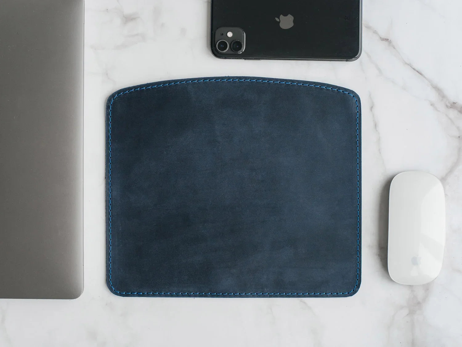 Crazy Horse Leather Mousepad – Matte & Durable