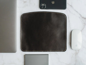 Sleek Leather Mousepad for Office or Home Use