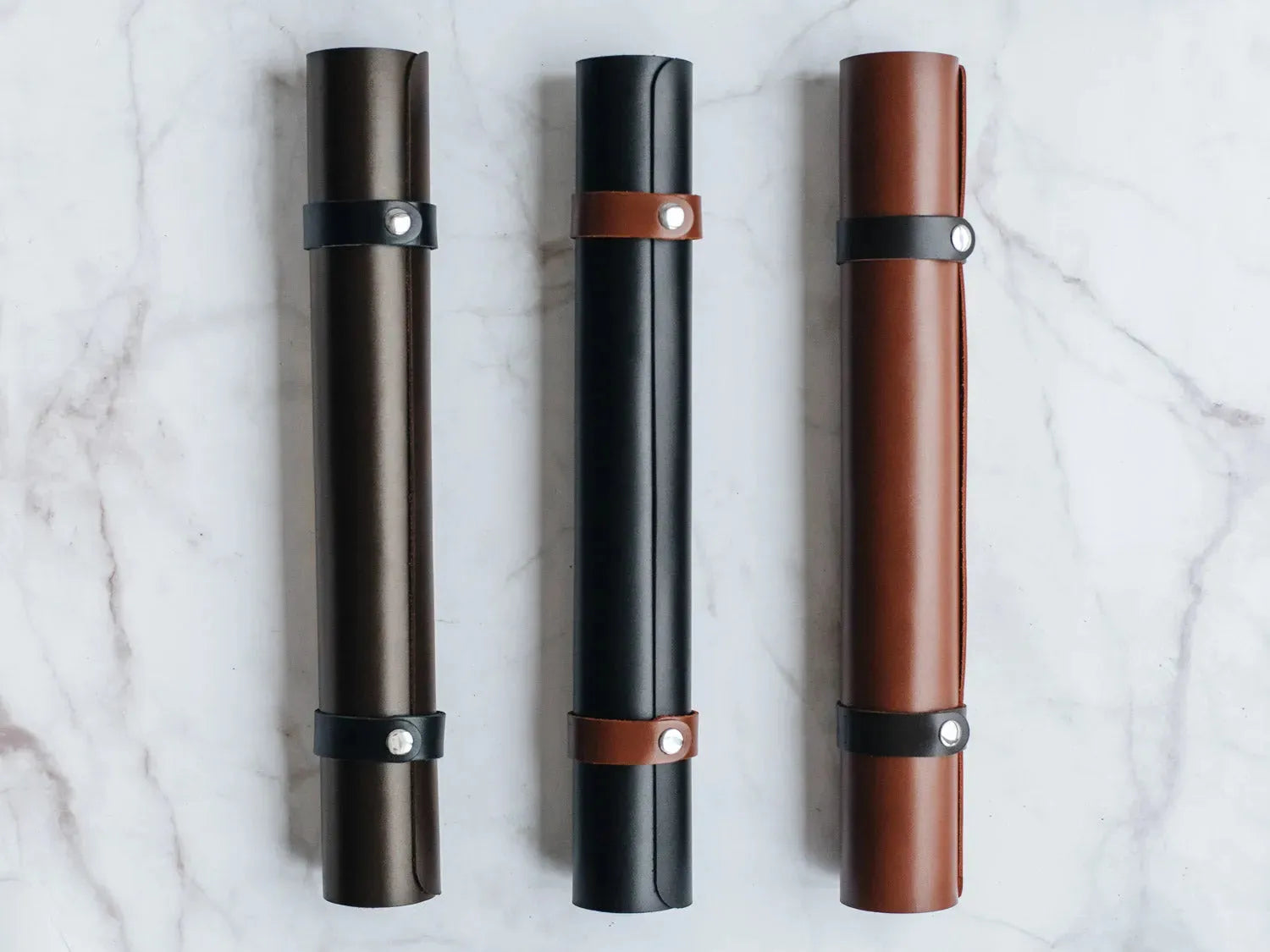 Leather Deskpad | Smooth | Cognac - Wenderfarer