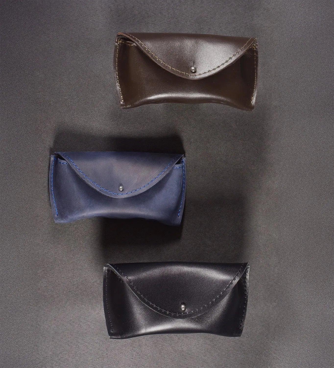 Smooth Leather Case for Sunglasses & Glasses – Handmade