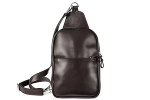 Smooth Leather Sling Bag – Everyday Men’s Crossbody