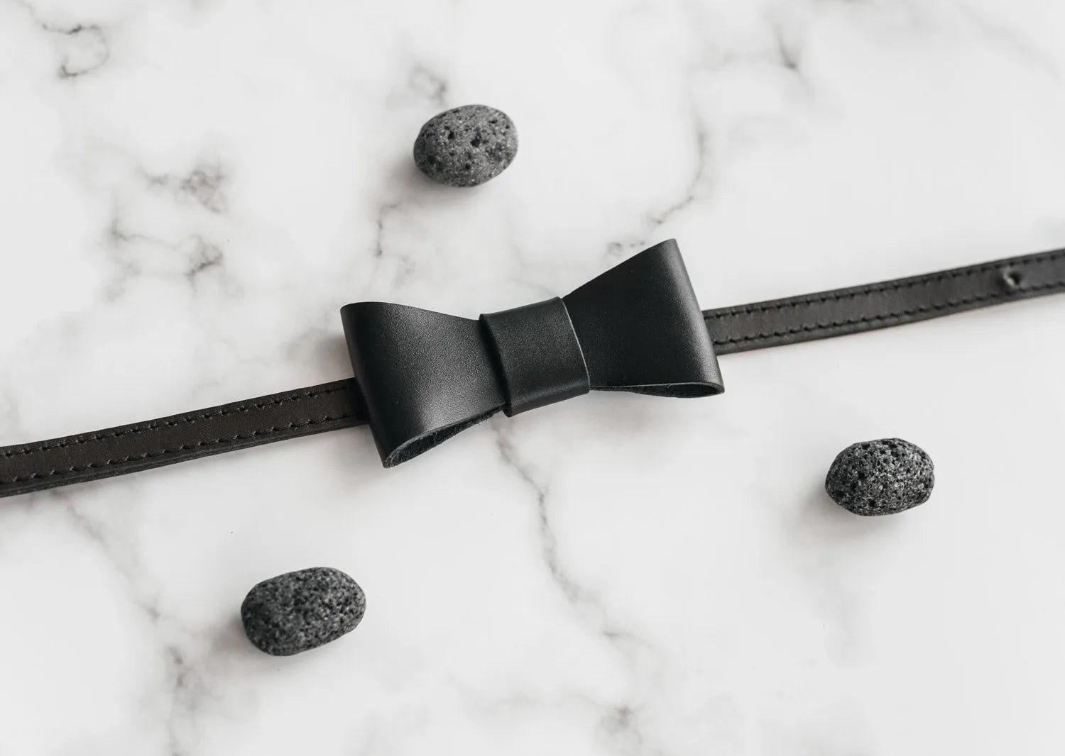 Handmade Leather Bow Tie – Groom, Wedding, Party Look