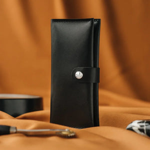Classic Long Wallet – Smooth Leather & Snap Button
