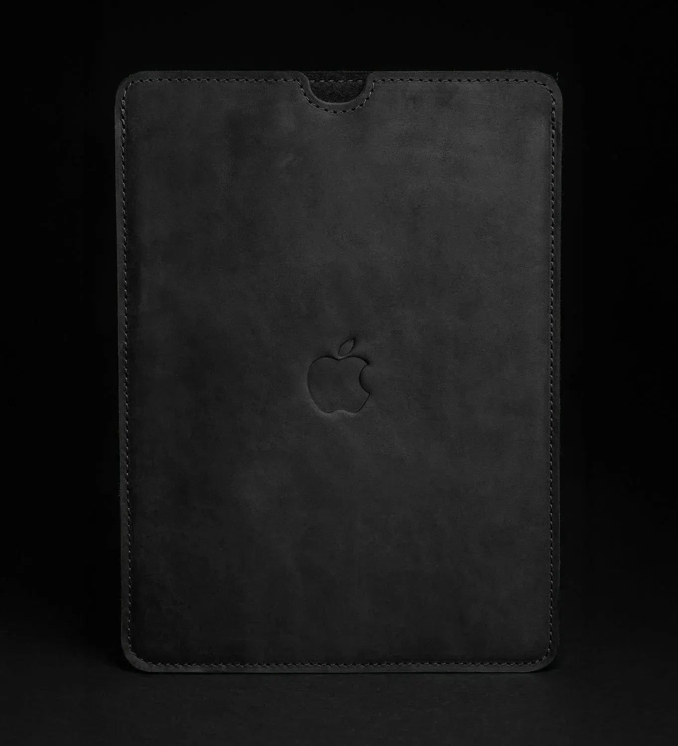 Waxed Matte Leather MacBook Case – Open Edge for Charging | Flatcase