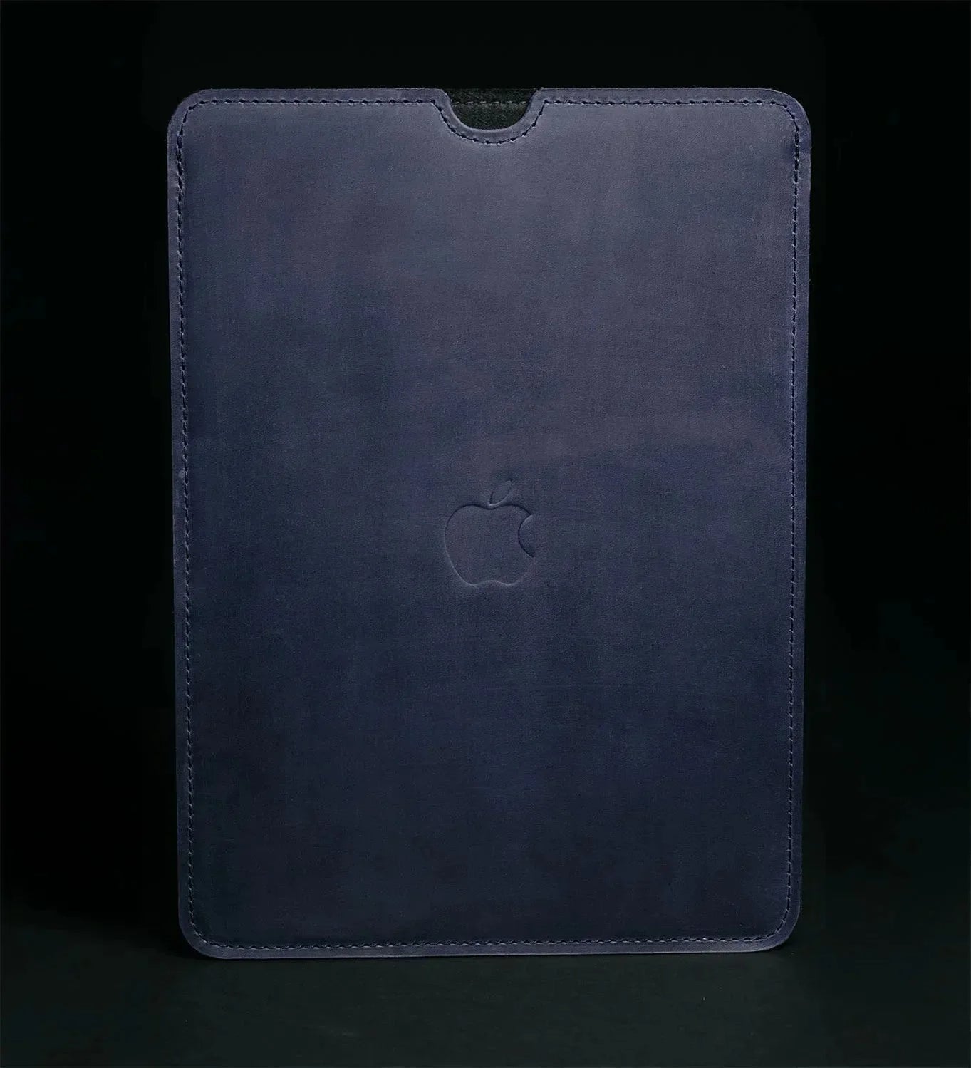 Waxed Matte Leather MacBook Case – Open Edge for Charging | Flatcase
