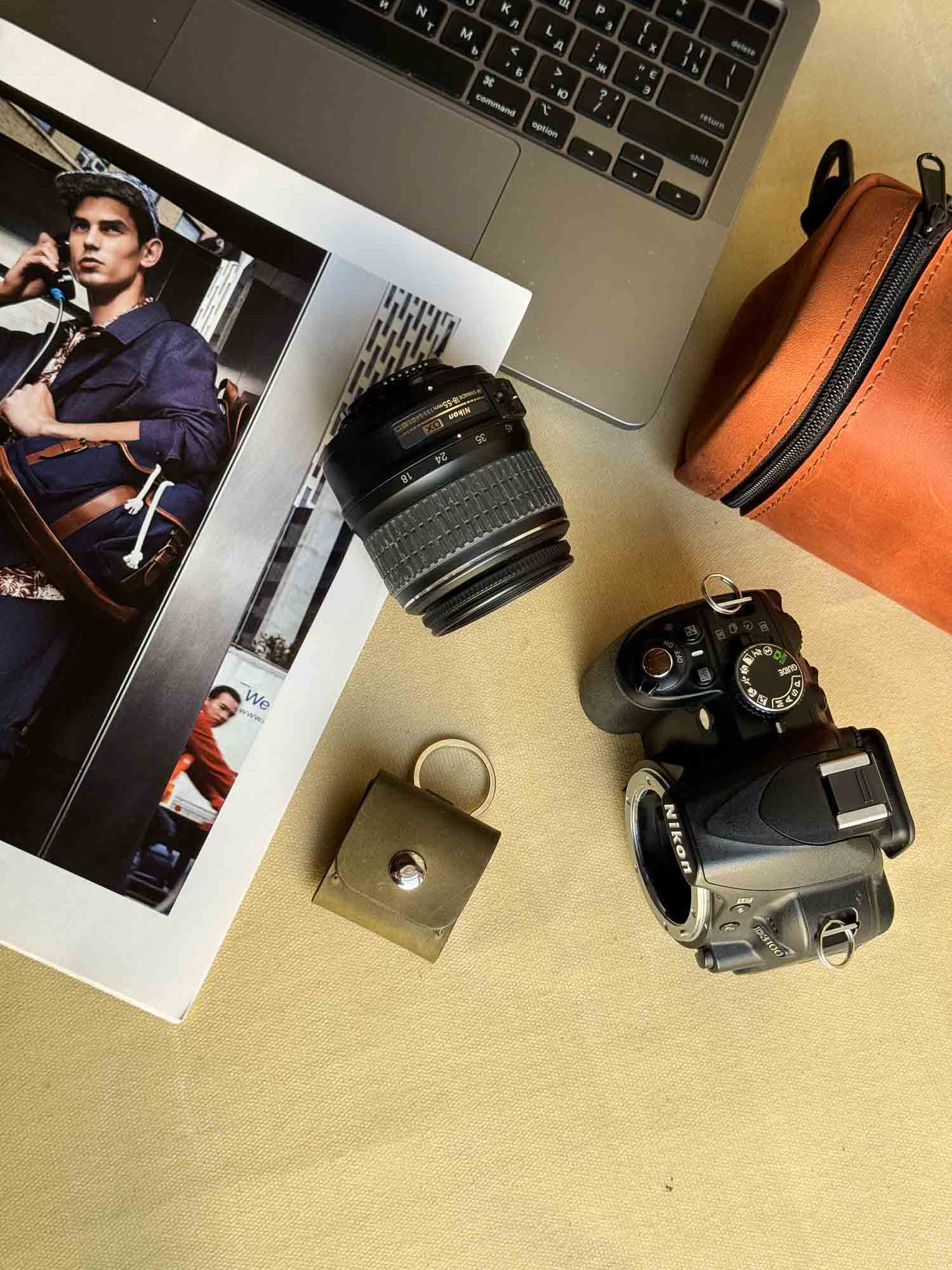 Leather SD Card Holder – 3-Slot Compact Organizer for Photographers