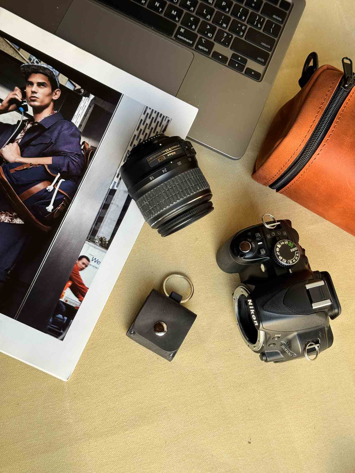 Leather SD Card Holder – 3-Slot Compact Organizer for Photographers