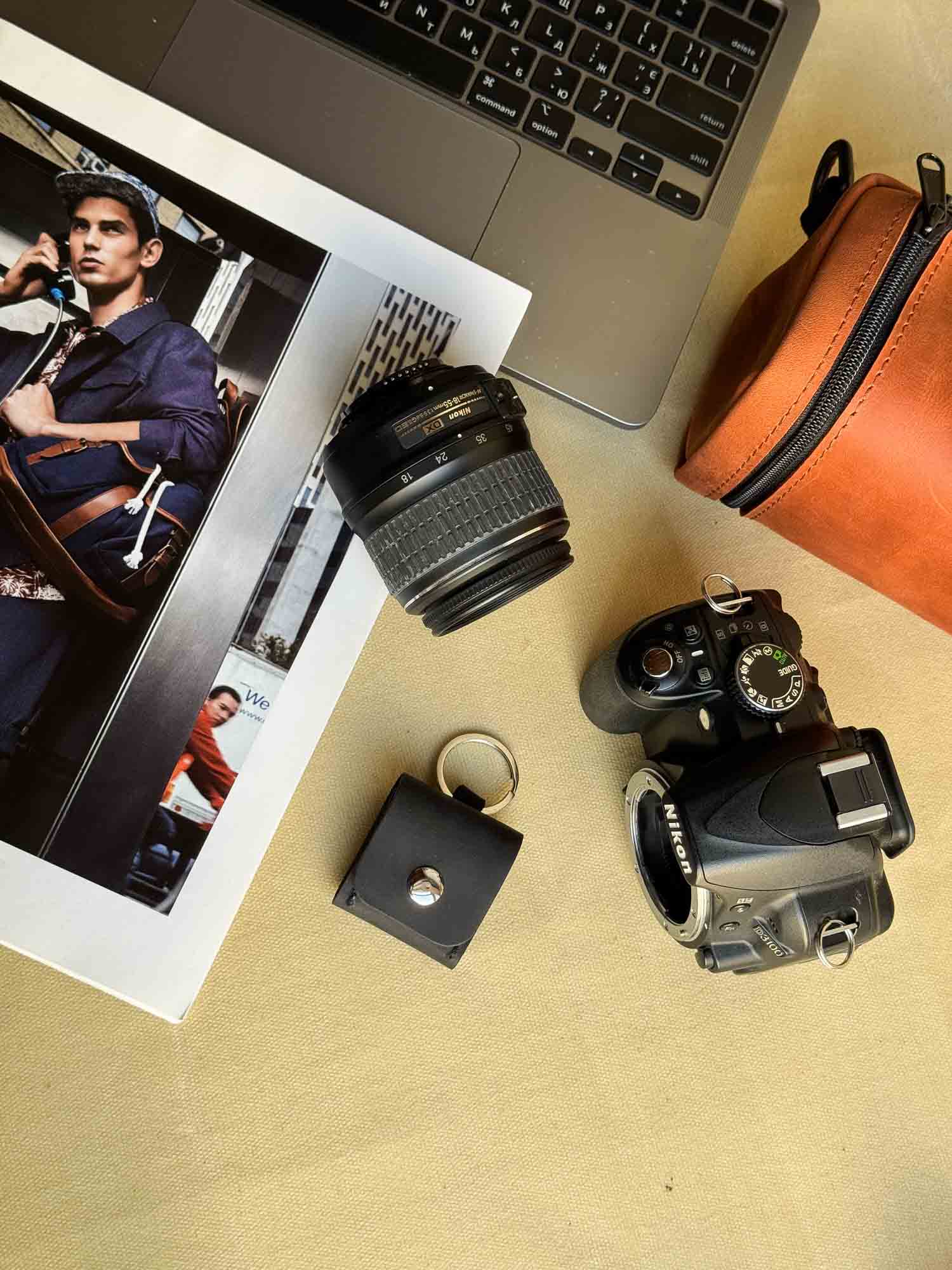 Leather SD Card Holder – 3-Slot Compact Organizer for Photographers