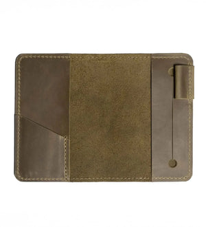 Distressed Leather Notebook cover B6, B5