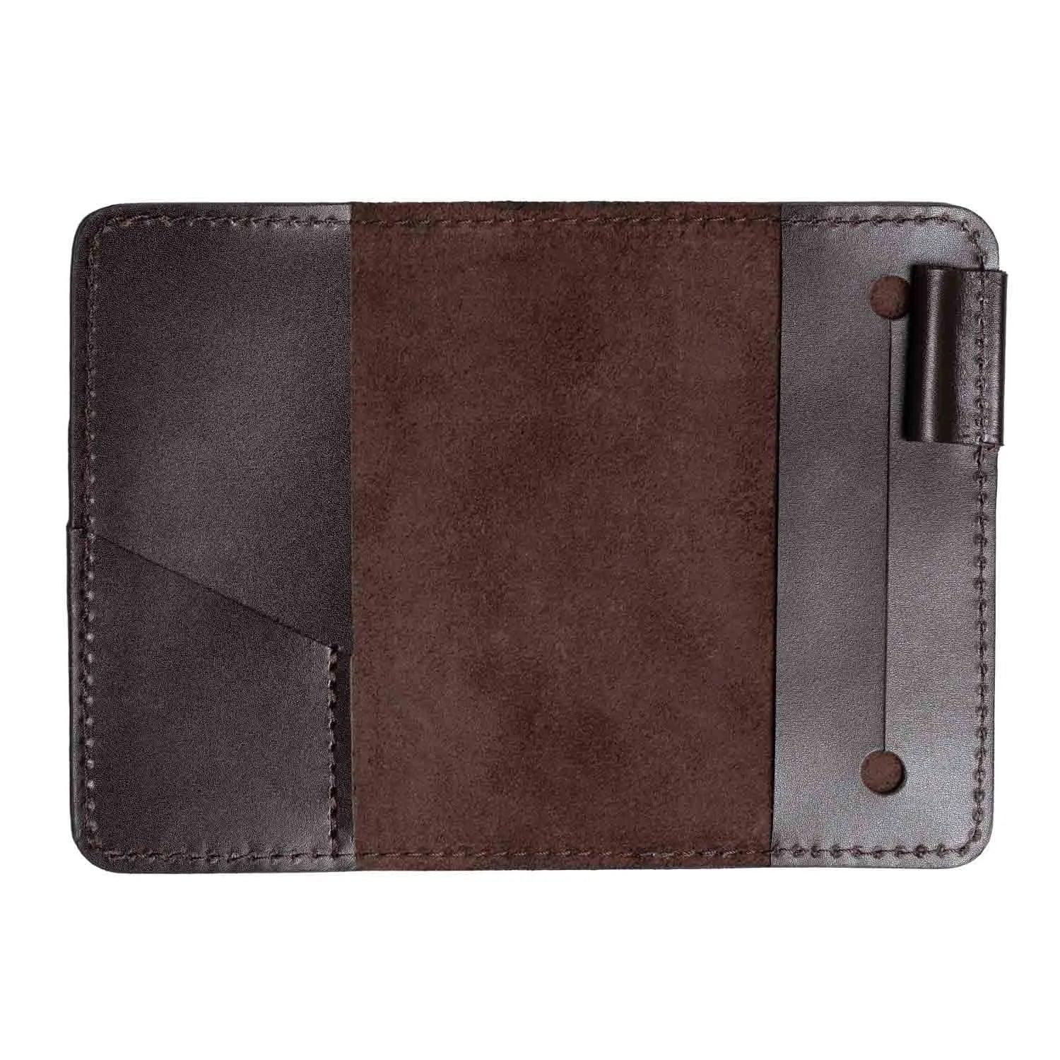 Smooth Refillable Leather Notebook – A6, A5, B5, B6, A4 Sizes