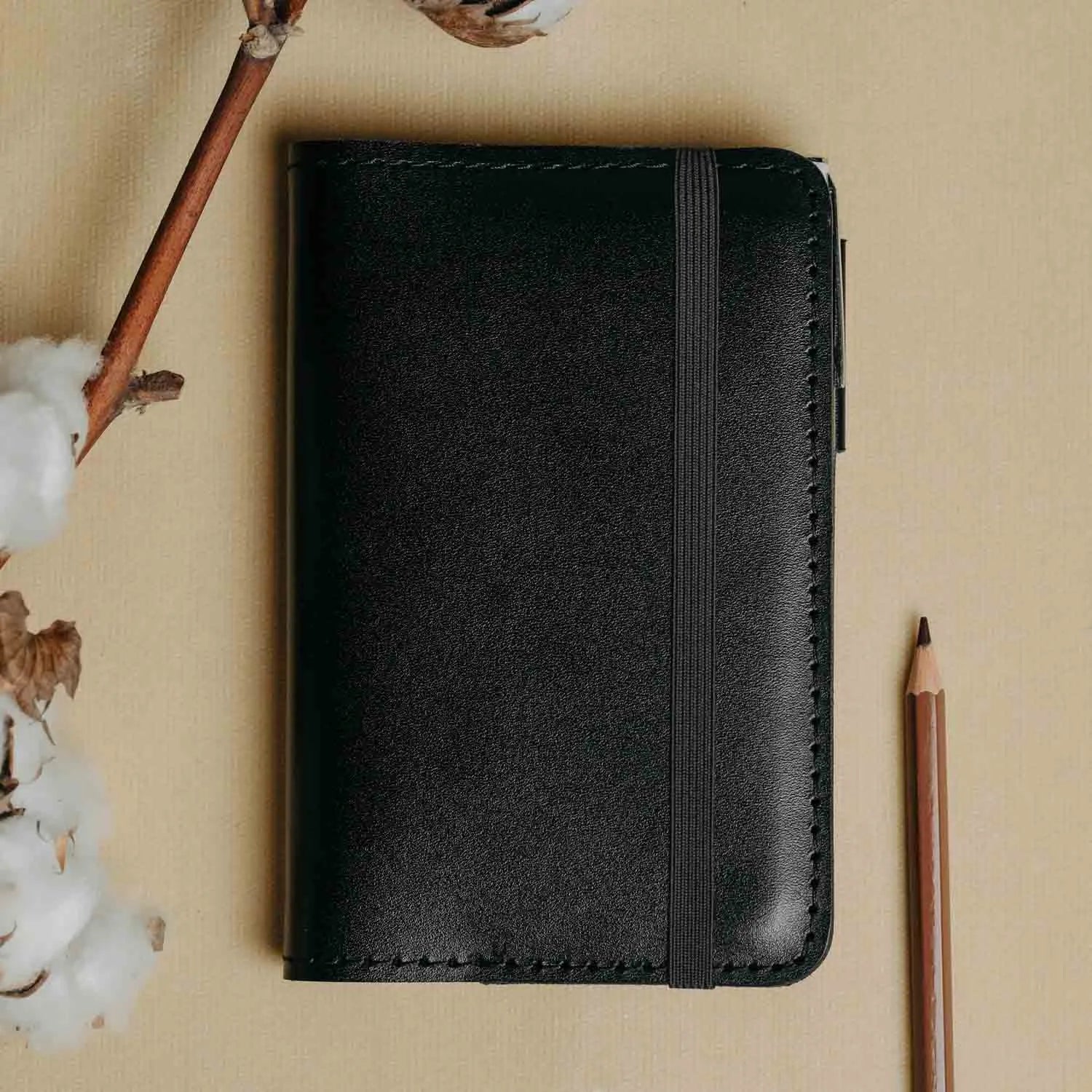 Smooth Refillable Leather Notebook – A6, A5, B5, B6, A4 Sizes