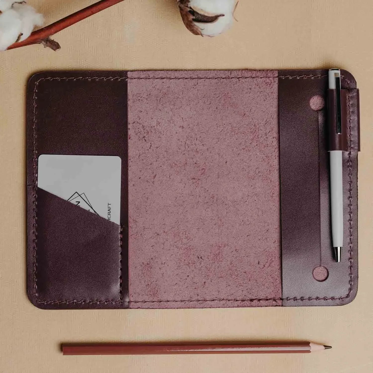 Smooth Refillable Leather Notebook – A6, A5, B5, B6, A4 Sizes