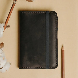 Distressed Leather Notebook cover B6, B5
