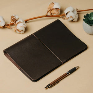 Refillable Leather Cover for Journals & Notebooks – A5, A6
