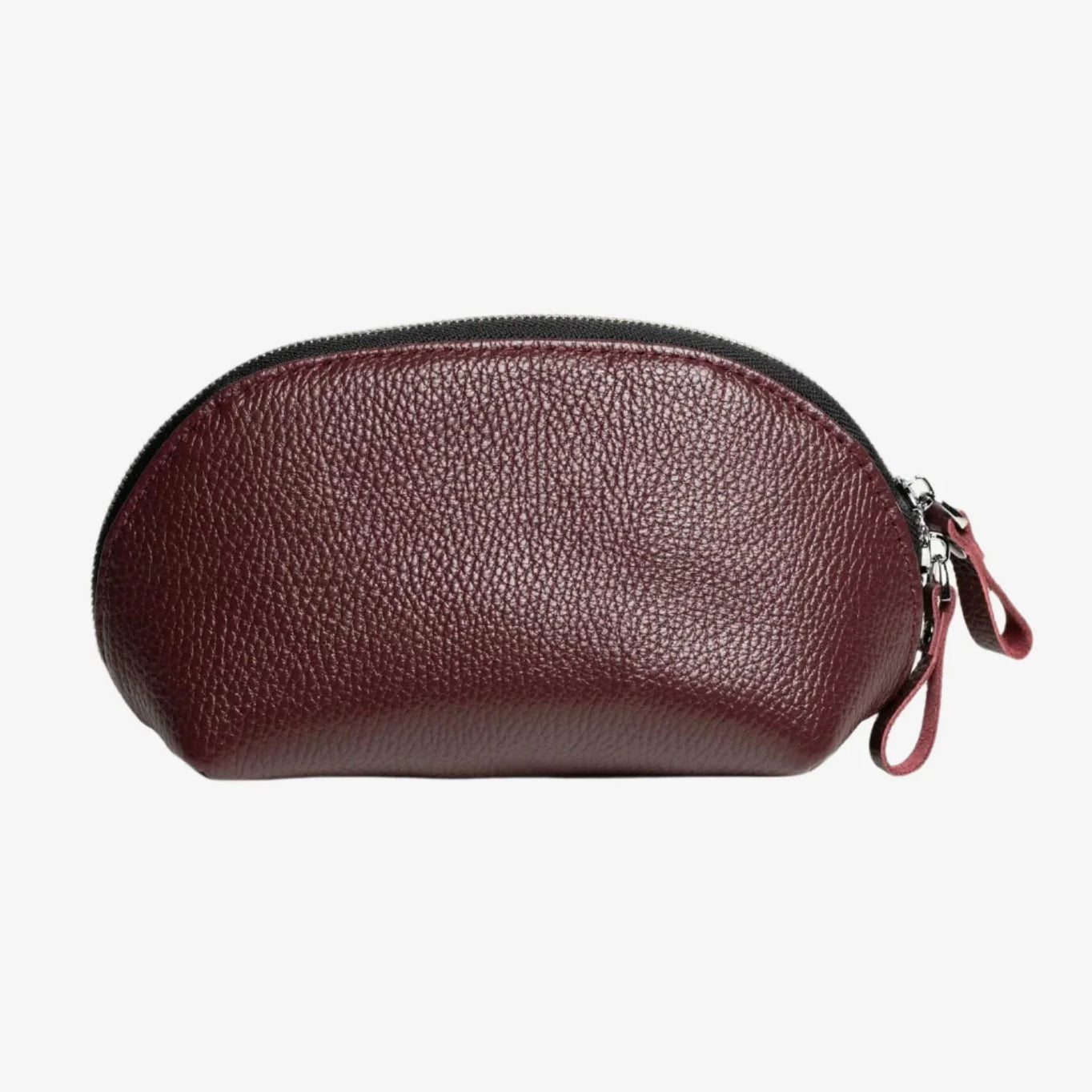 Full Grain Leather Makeup Bag for Women | Mirana