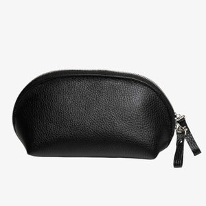 Full Grain Leather Makeup Bag for Women | Mirana