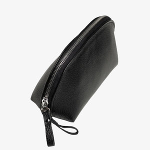 Full Grain Leather Makeup Bag for Women | Mirana