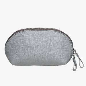Full Grain Leather Makeup Bag for Women | Mirana