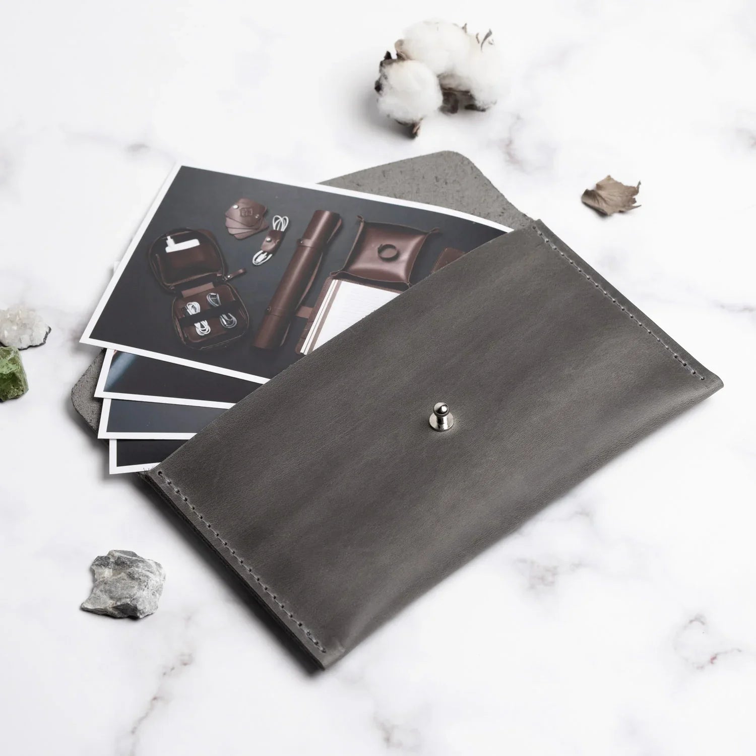 Leather Envelope Folder A6 for  Wedding & Family Photos