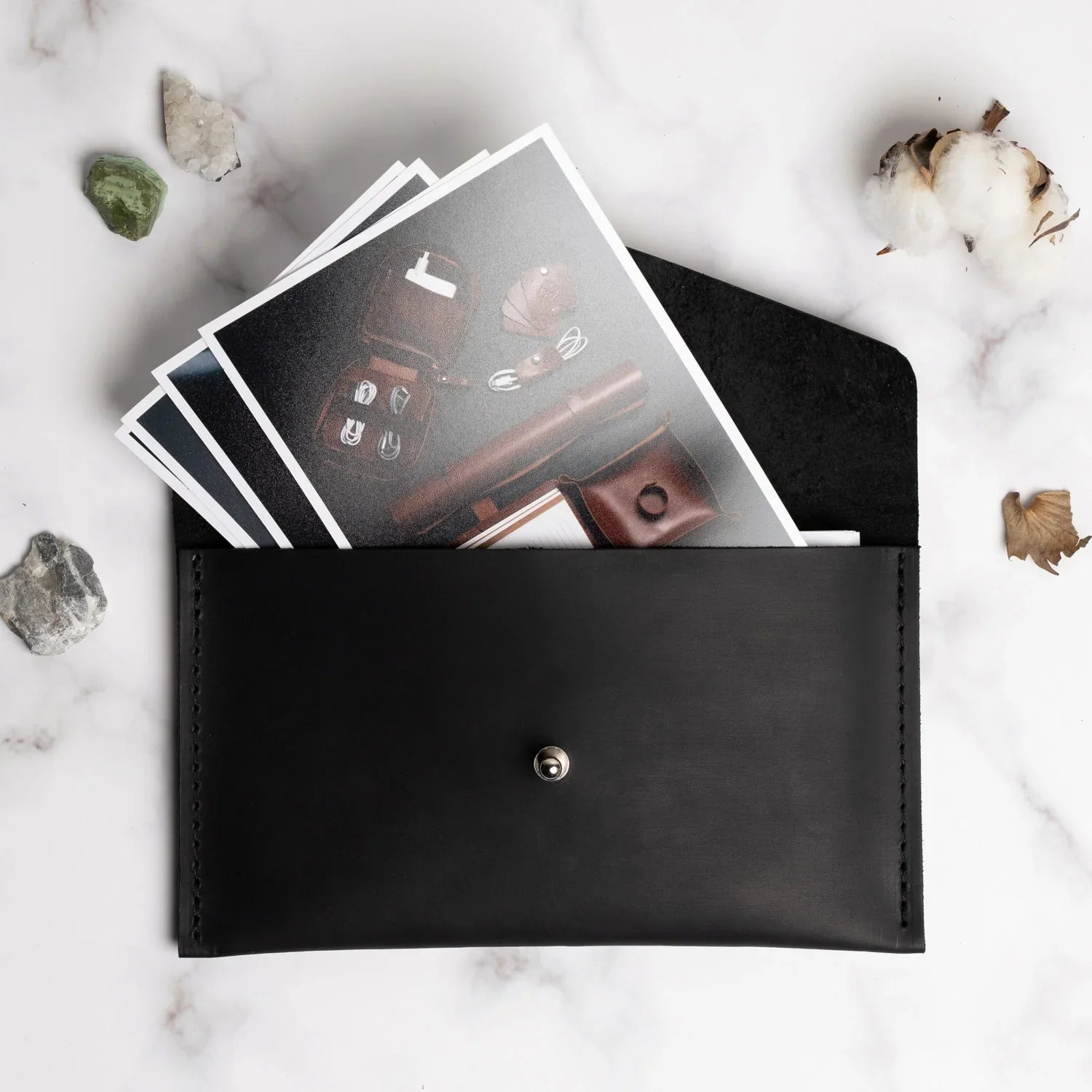 Leather Envelope Folder A6 for  Wedding & Family Photos