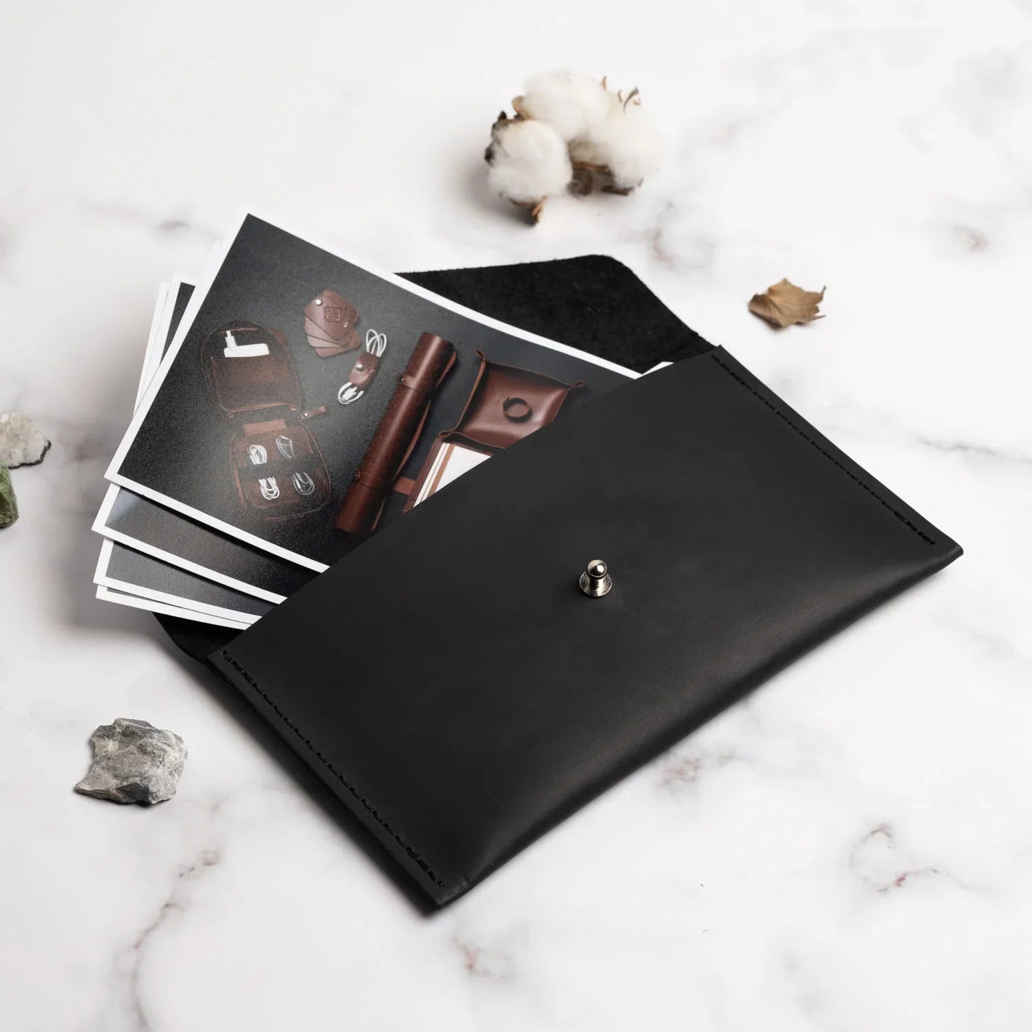Leather Envelope Folder A6 for  Wedding & Family Photos