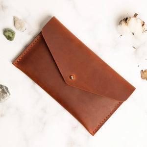 Leather Envelope Folder A6 for  Wedding & Family Photos
