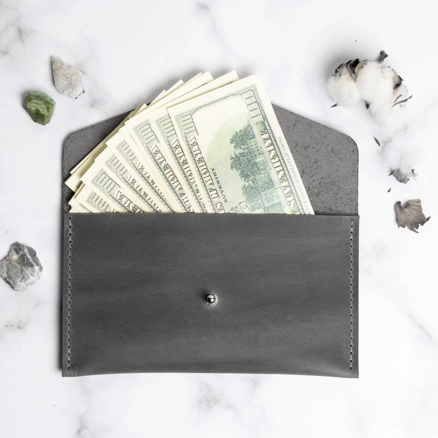 Leather Envelope Folder A6 for  Wedding & Family Photos