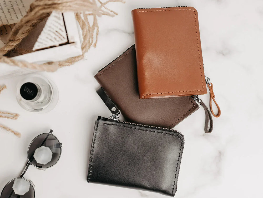 Everyday Set – Waist & Crossobdy Bag, Zipper Wallet + Bonus Cardholder