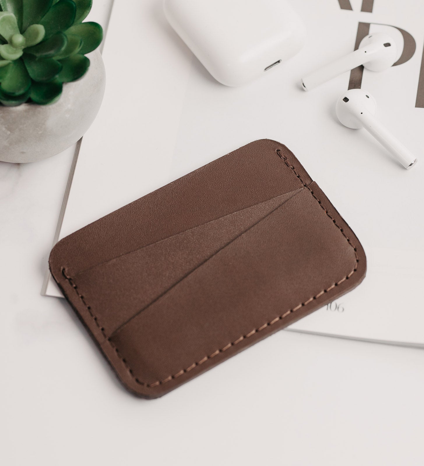 Leather Cardholder | Simple