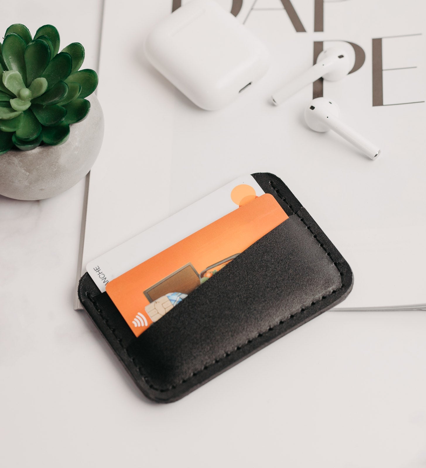 Leather Cardholder | Simple