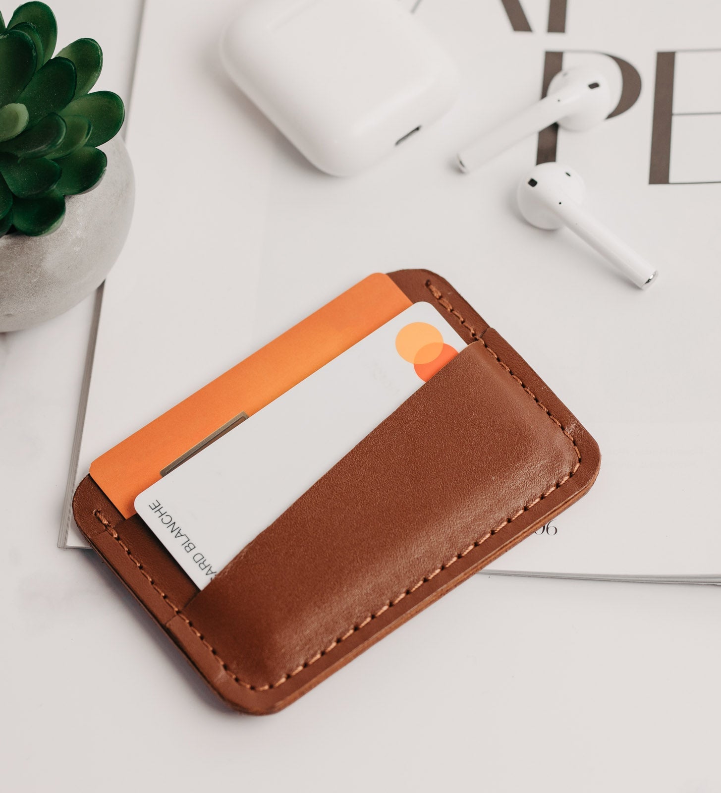 Leather Cardholder | Simple