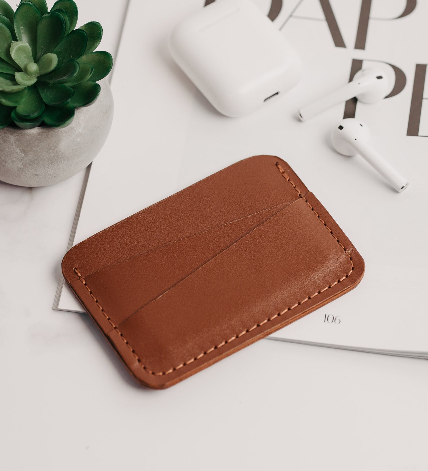 Leather Cardholder | Simple