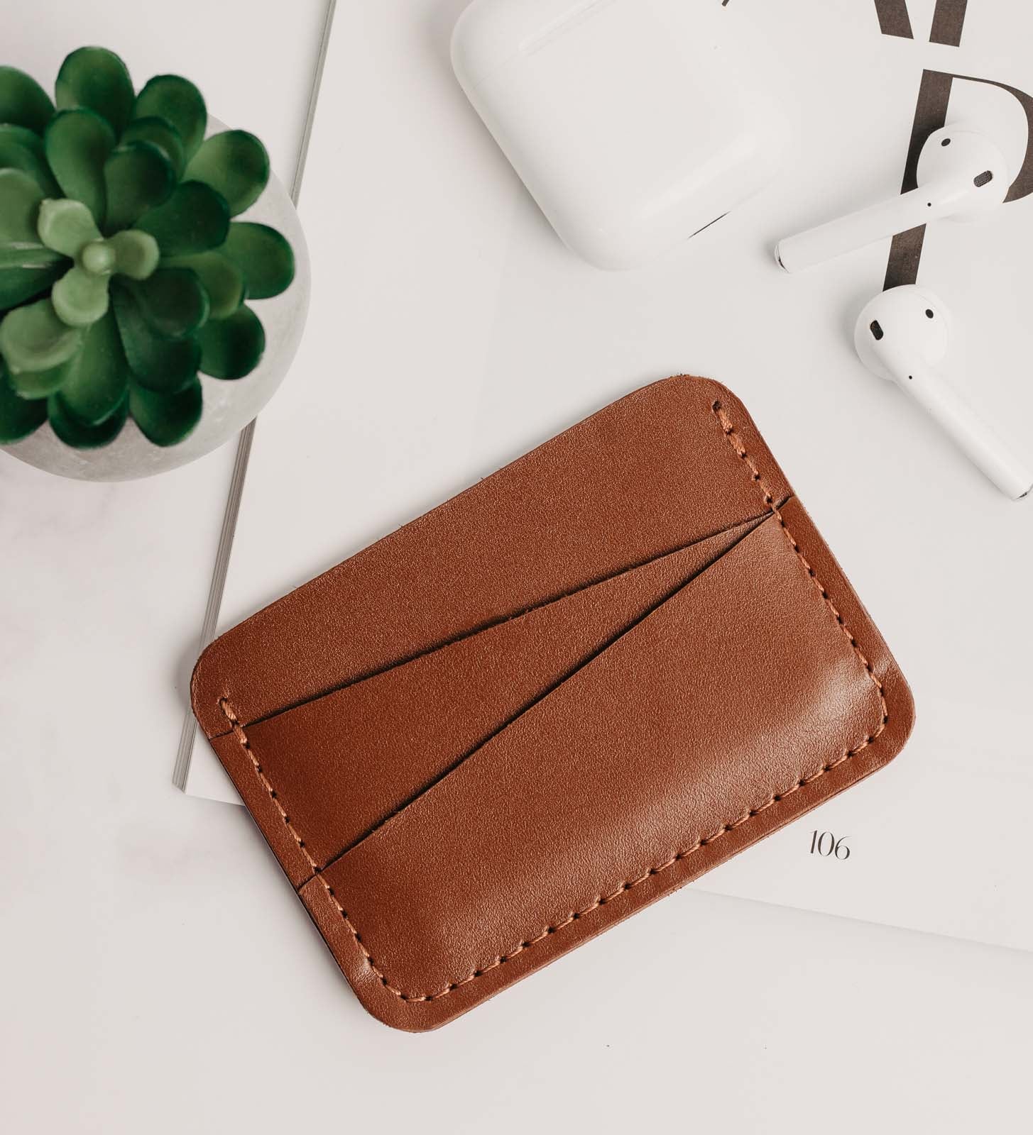 Leather Cardholder | Simple
