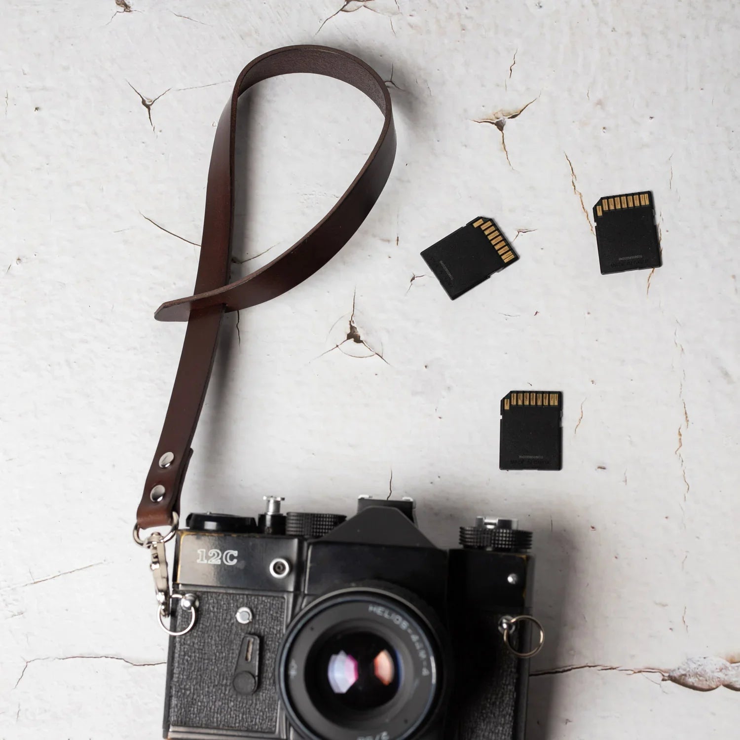 Vegetable Tanned Leather Wrist Strap – For DSLR & Mirrorless