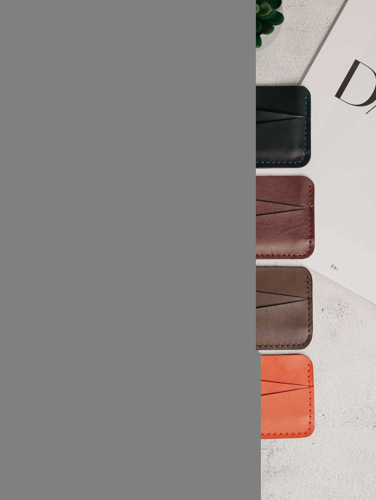Leather Cardholder | Simple
