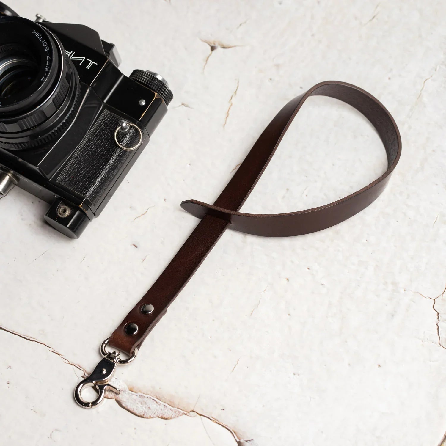 Vegetable Tanned Leather Wrist Strap – For DSLR & Mirrorless