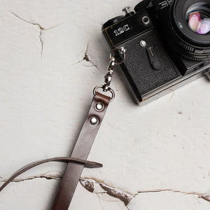 Vegetable Tanned Leather Wrist Strap – For DSLR & Mirrorless