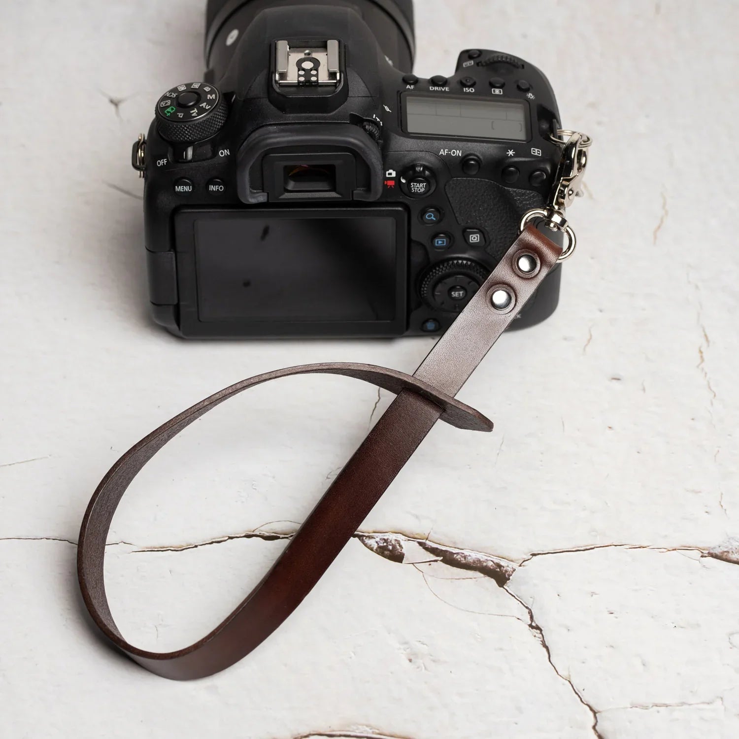 Vegetable Tanned Leather Wrist Strap – For DSLR & Mirrorless